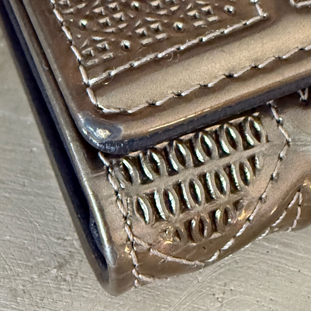 DIOR Diorama Gold Micro-Cannage Elancee Wallet - Picture 11 of 13